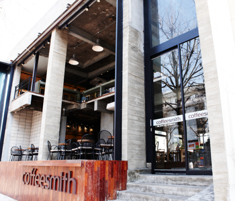 Have you ever been coffeesmith in Hongdae?