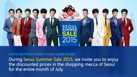 2015 Seoul Summer Sale (~2015/7/31) special offer
